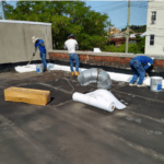New York Roofing Services – Flat roof and railing installation services in New York